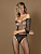 Боди-комбинезон искрящийся стразами с длинными рукавами и доступом (Spark) (S/XXL)