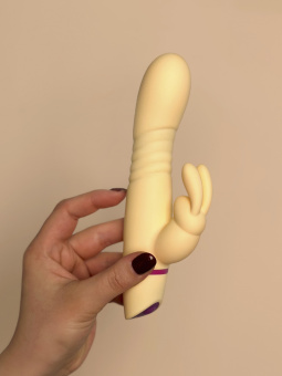 Вибратор кролик с функцией поступательных движений Pulsar Pro (SENSORA) (One Size)