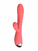 Вибратор кролик Eridan, цвет коралловый (SOLAR) (One Size)
