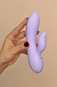 Вибратор кролик Hippo из премиального жидкого силинона с 2 моторами (SENSORA) (One Size)