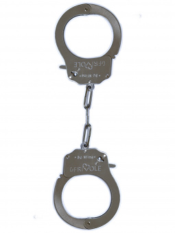 Настоящие металлические наручники (Be Mine) (One Size)