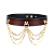 Чокер с цепью